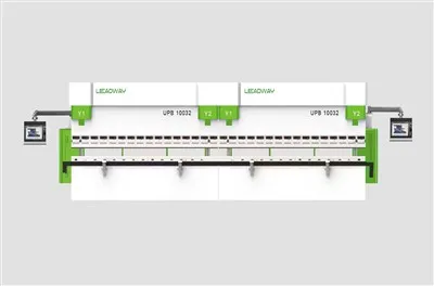 Hydrauliczna maszyna zginająca CNC UPA 400x3100